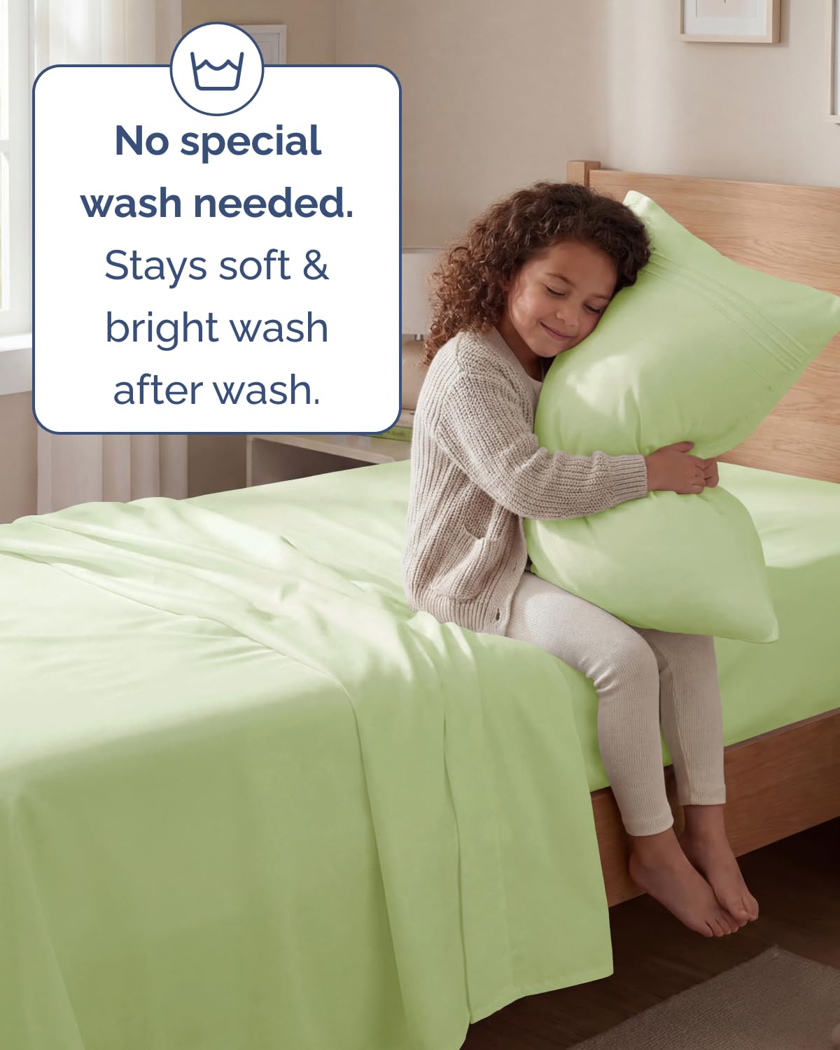 CGK Unlimited brushed microfiber yarns provide lightweight, cozy softness