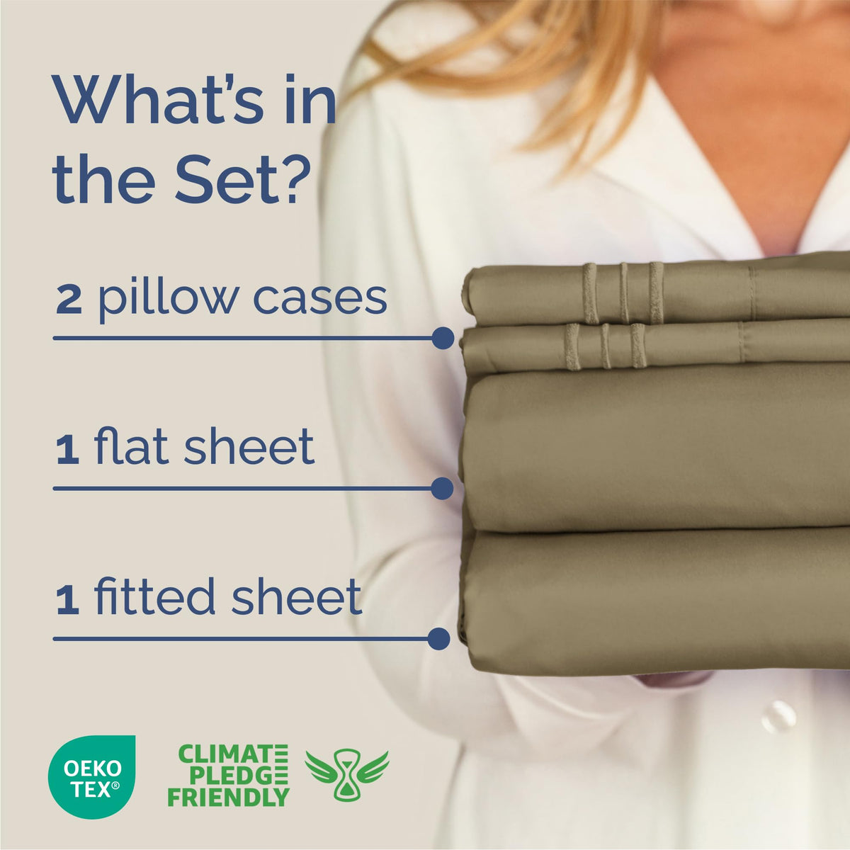 CGK Unlimited brushed microfiber delivers soft, breathable comfort all night.
