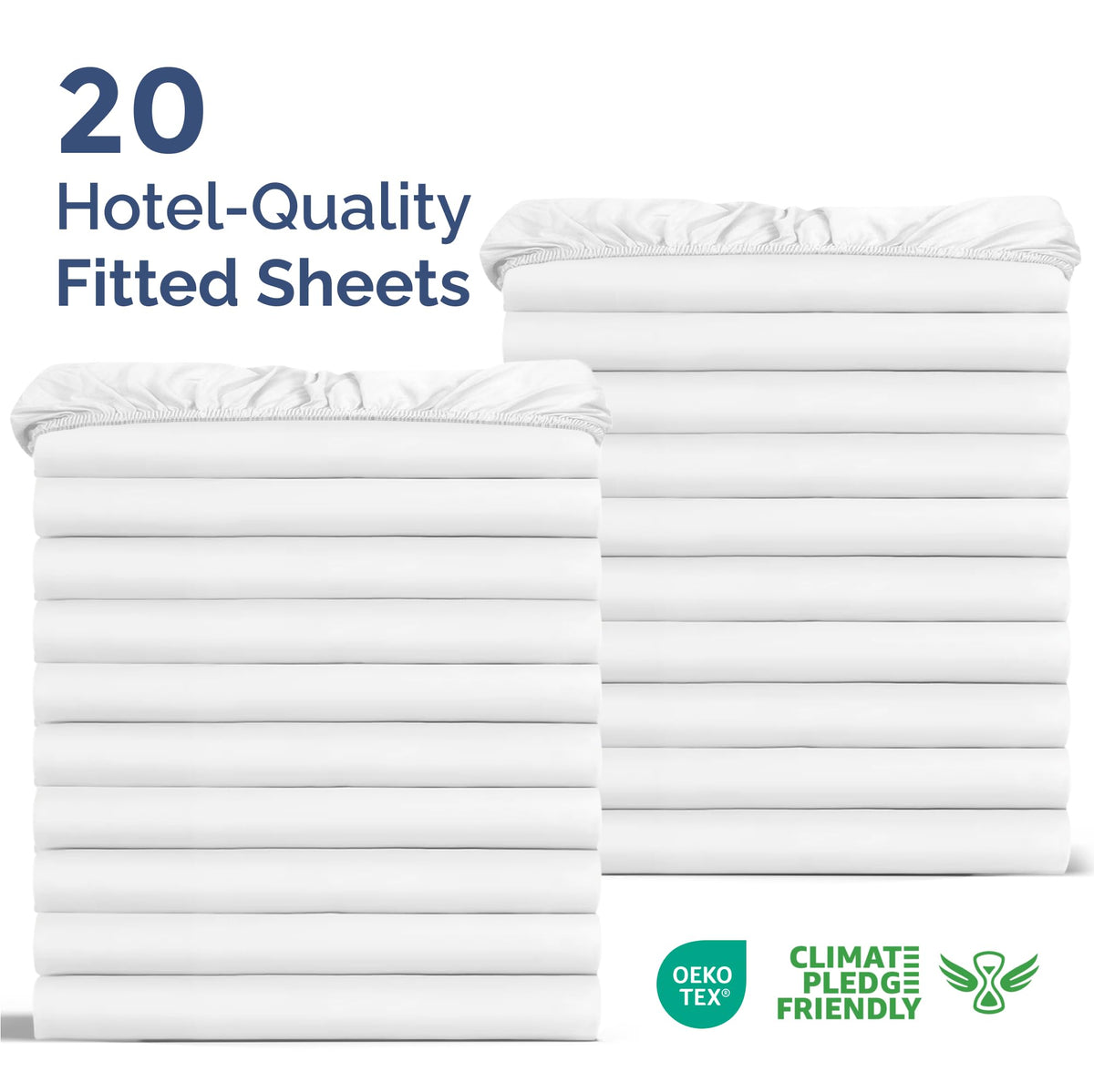 CGK Unlimited bulk bed sheets designed for easy care and long-lasting hotel use.