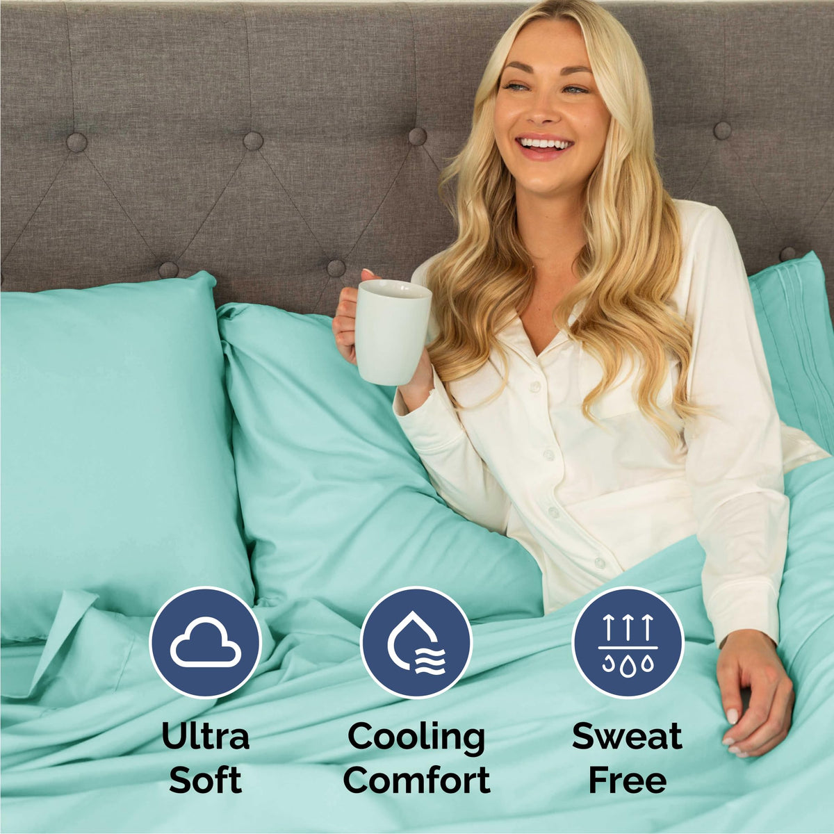 CGK Unlimited Cal King second pillow case 40x20 adds extra comfort and evenness.