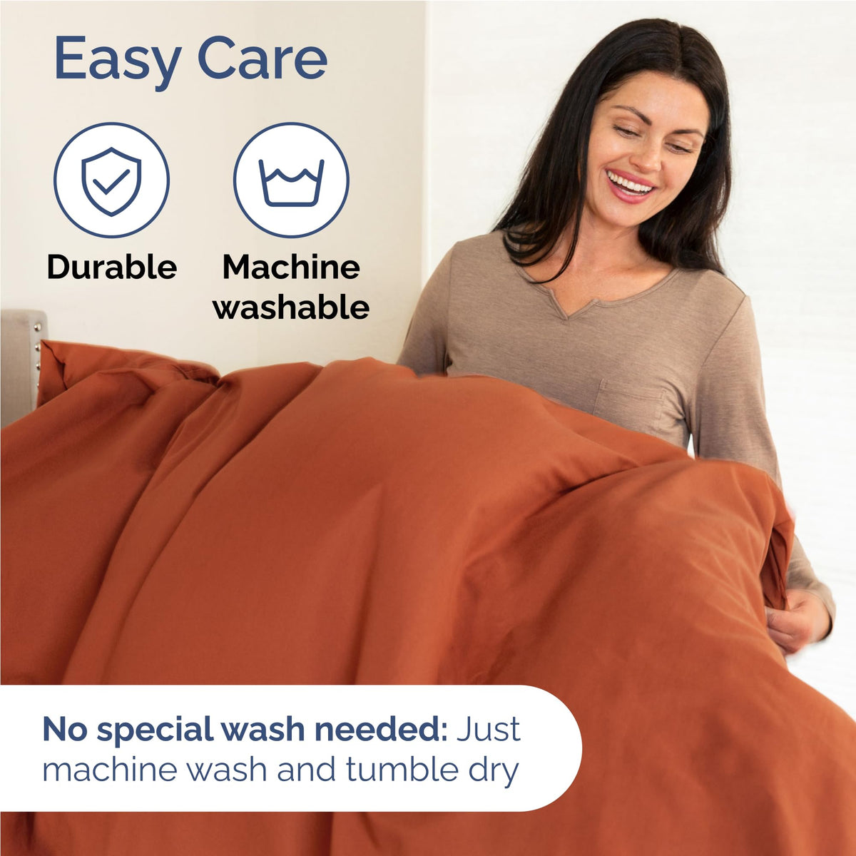 Cooling, breathable CGK Unlimited sheets ideal for warmer nights and fresh sleep.