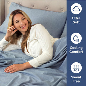 CGK Unlimited deep-pocket fit up to 16 inches for secure mattress coverage