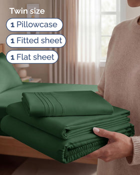 Deep-pocket design up to 16 inches fits most mattresses