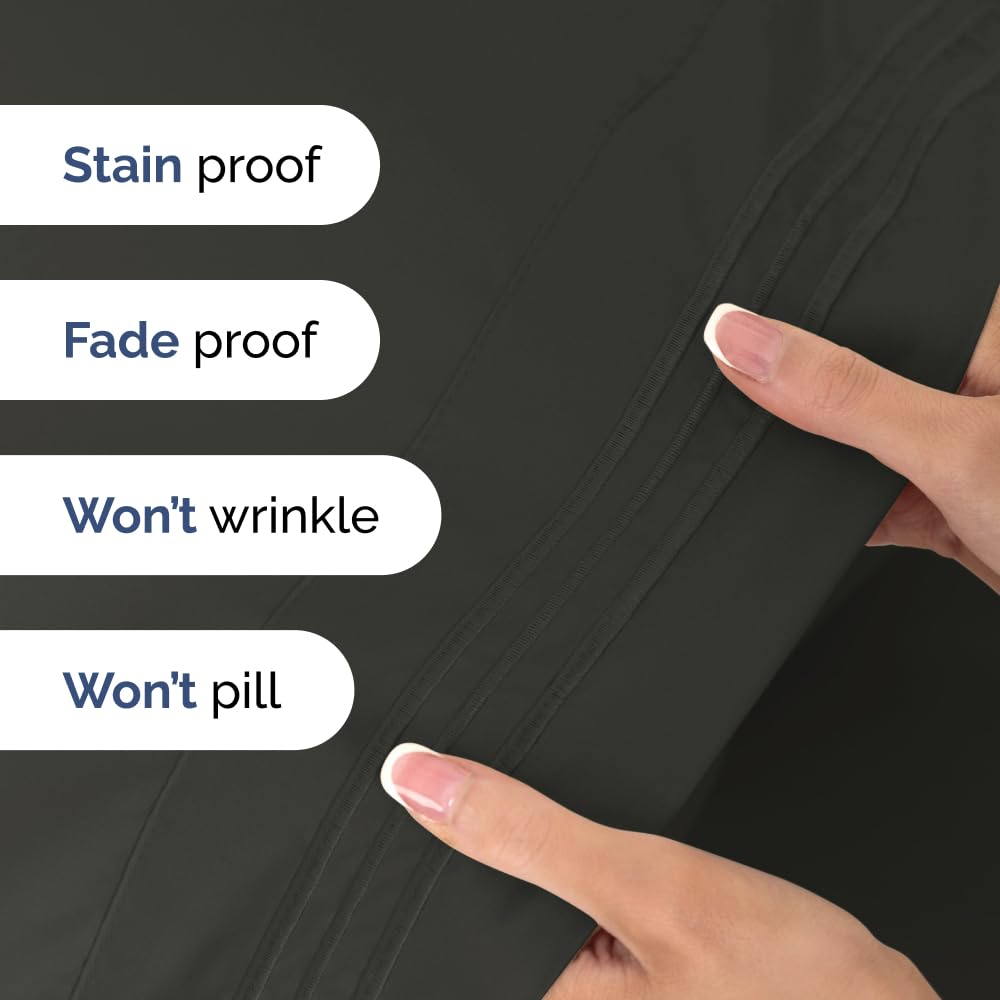 CGK Unlimited deep-pocket design fits mattresses up to sixteen inches