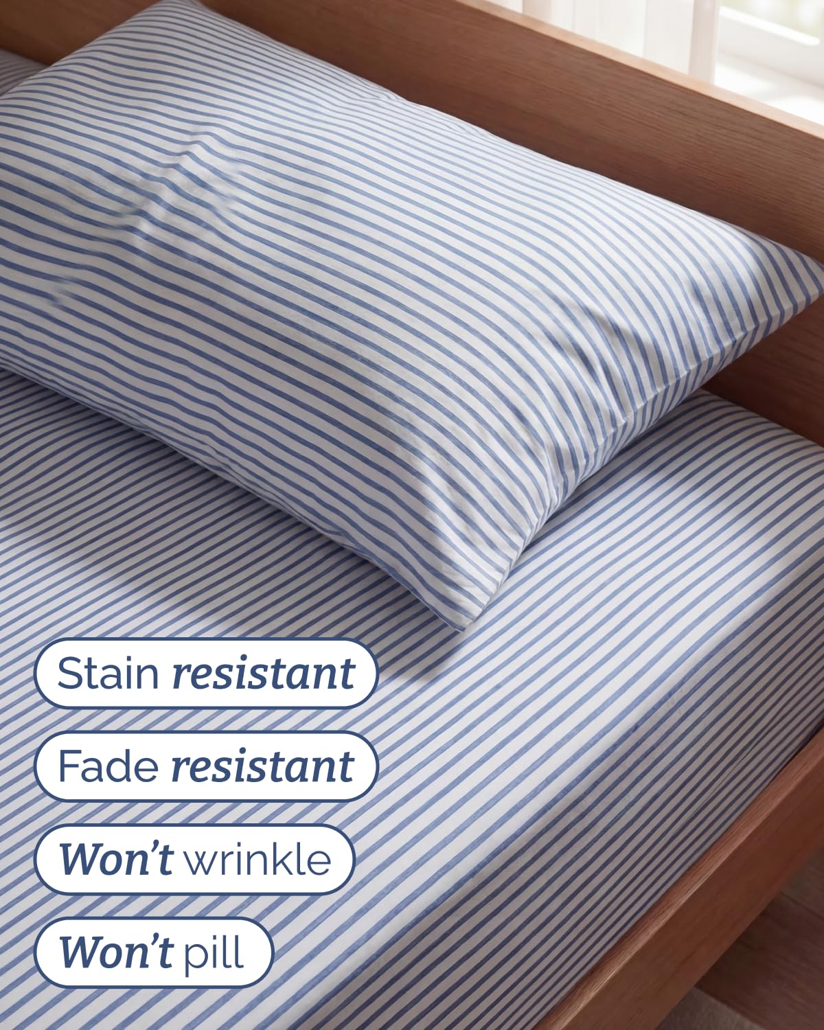 CGK Unlimited deep-pocket design ensures snug fit on tall mattresses