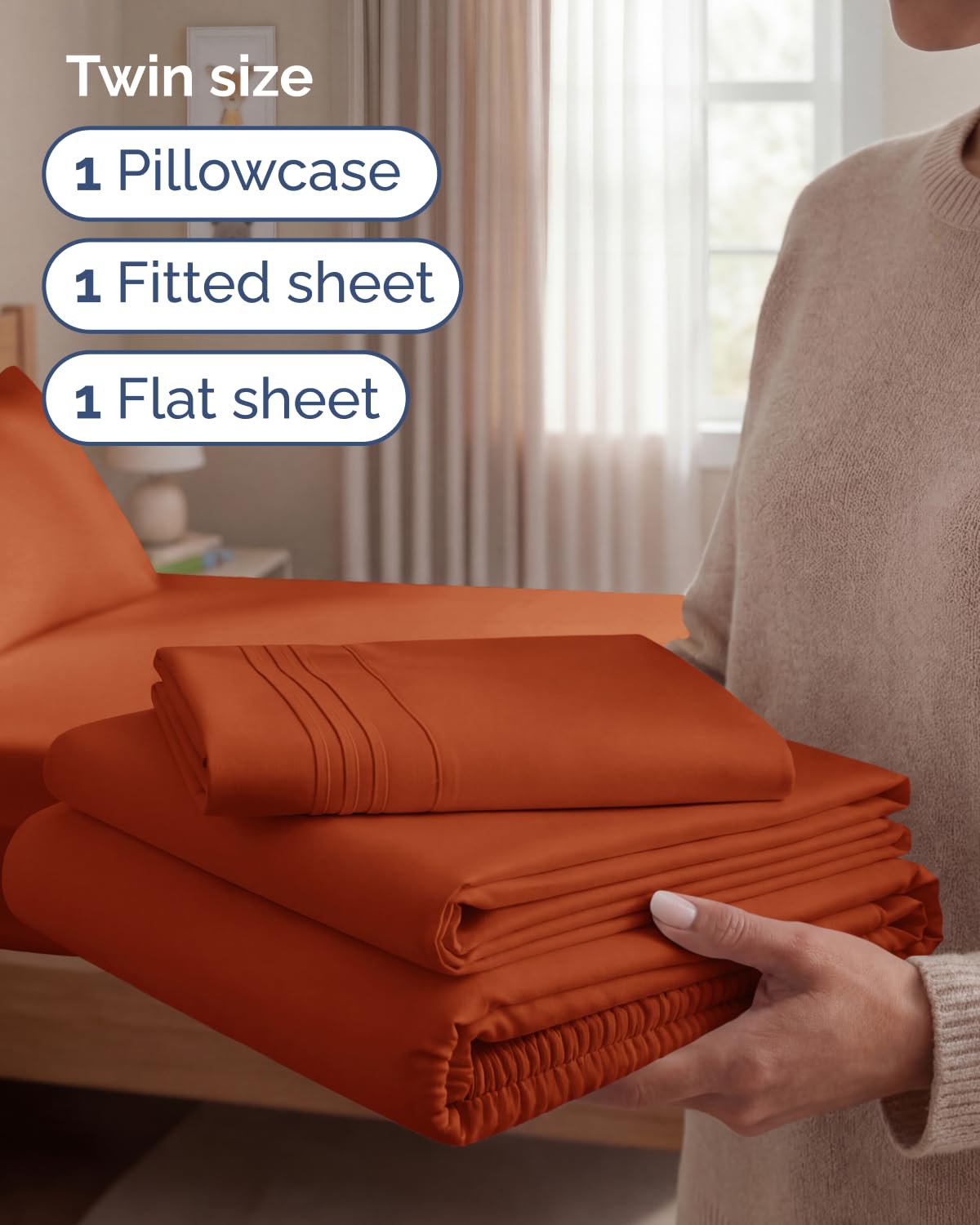 CGK Unlimited deep pockets up to 16 inches ensure a secure fit.