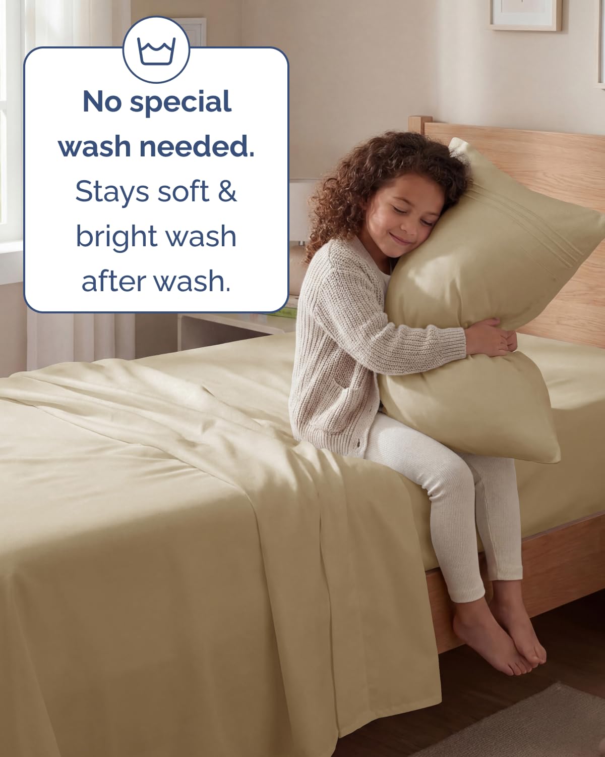 Close-up shows brushed microfiber finish for a softer touch from CGK Unlimited.