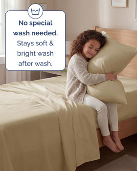 Close-up shows brushed microfiber finish for a softer touch from CGK Unlimited.
