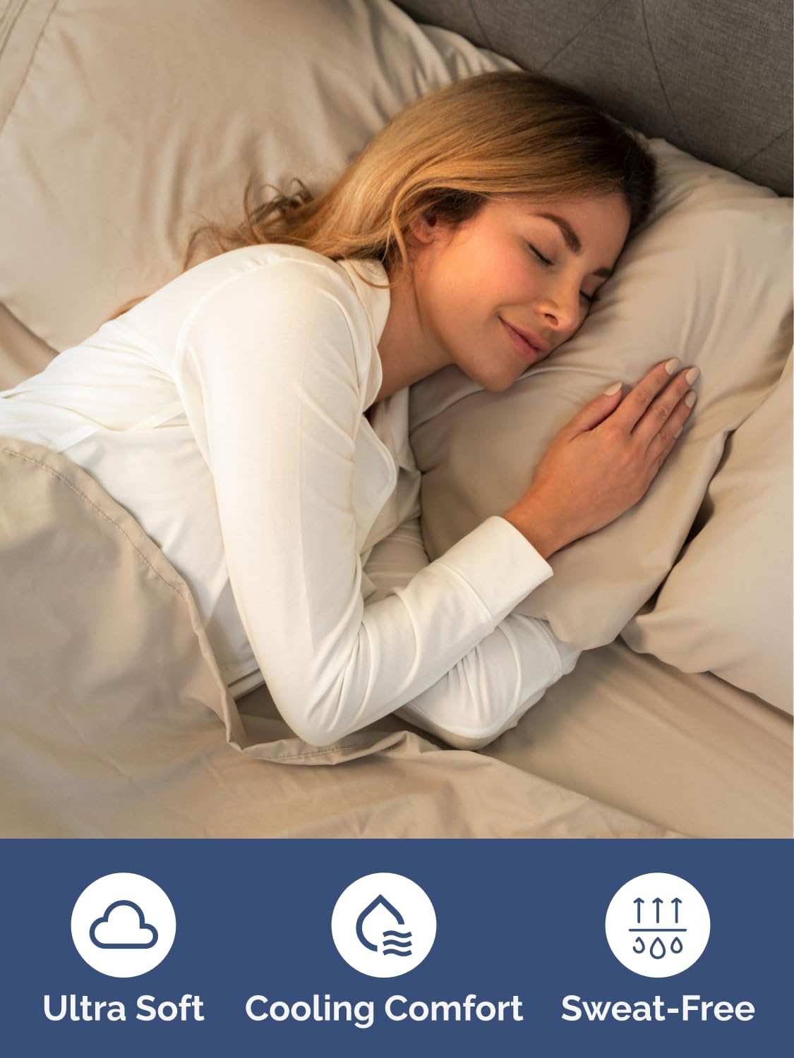 CGK Unlimited double-brushed soft fabric close-up highlighting plush handfeel