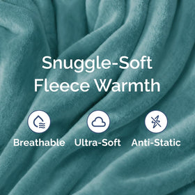 CGK Unlimited double-stitched blanket delivers durable construction for daily use