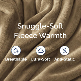 CGK Unlimited double-stitched blanket edge detail highlights durability in high-traffic homes