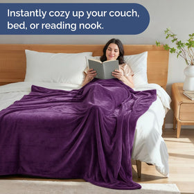 CGK Unlimited double stitched blanket edges demonstrate durability.