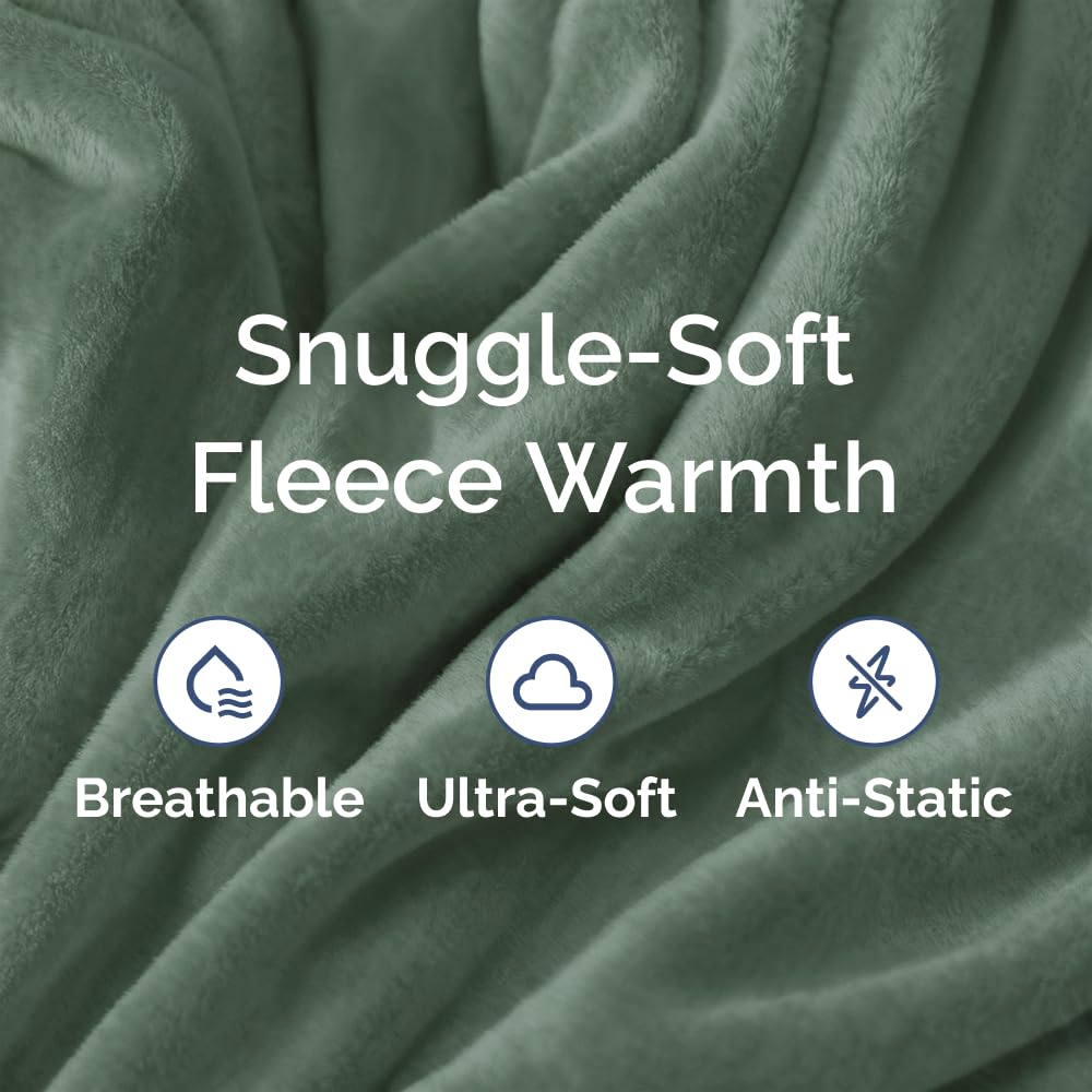 CGK Unlimited Double-Stitched Blanket ensures durability for busy households