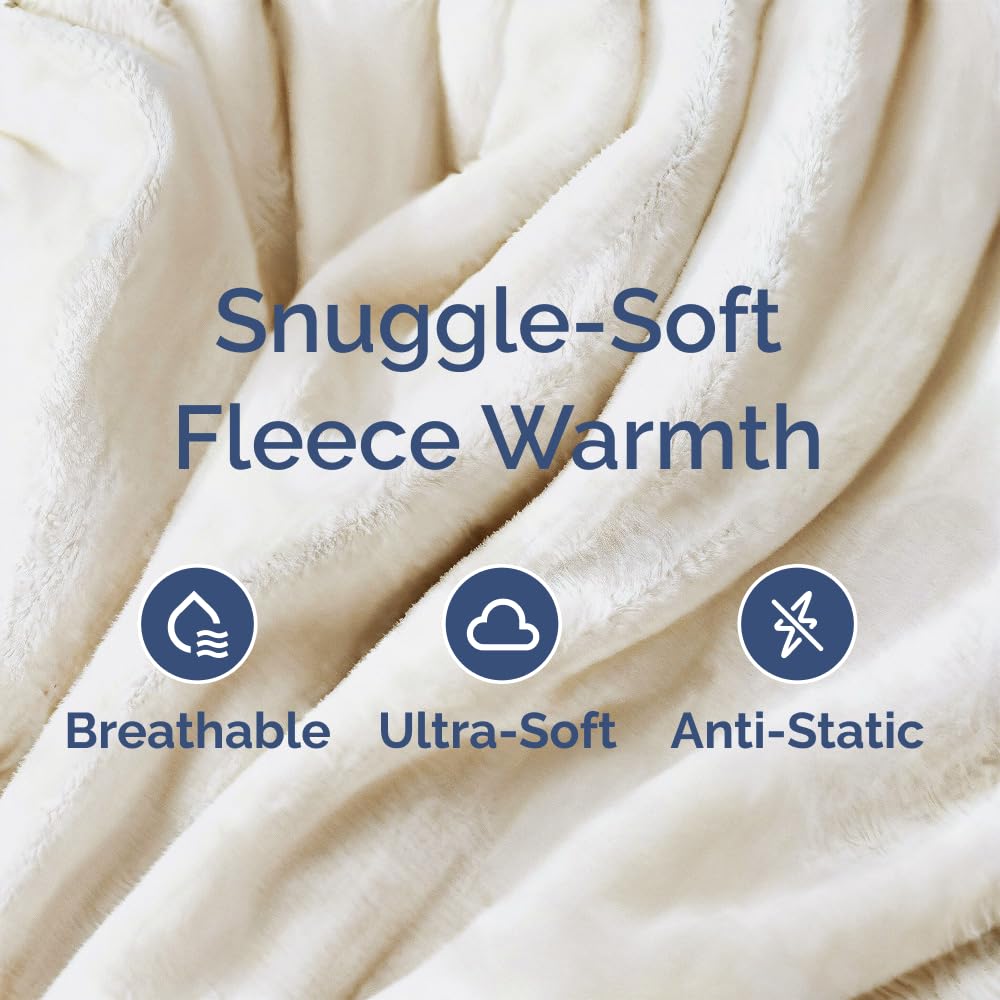 CGK Unlimited durable double-stitched blanket edges maintain shape over time