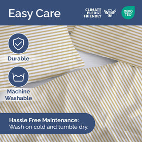 CGK Unlimited king duvet cover is lightweight and breathable for year-round comfort.