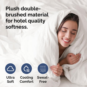 CGK Unlimited king duvet cover with two pillow shams for coordinated bedding