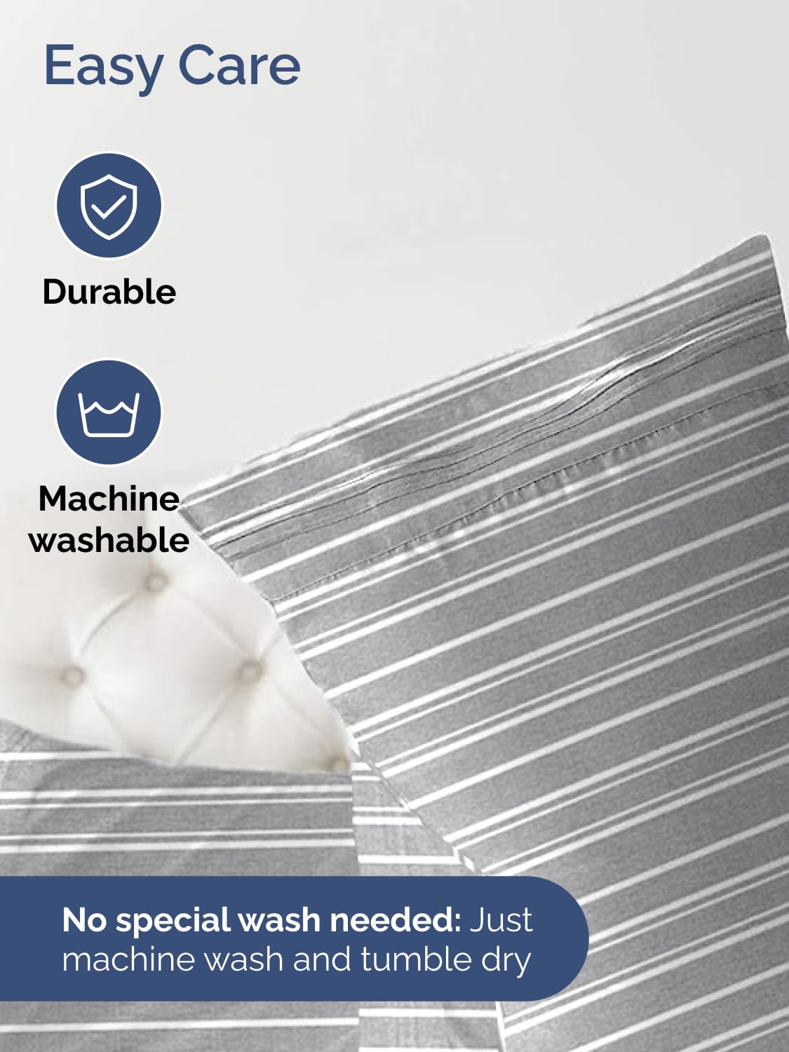 CGK Unlimited easy-on-fit design helps quickly dress your bed