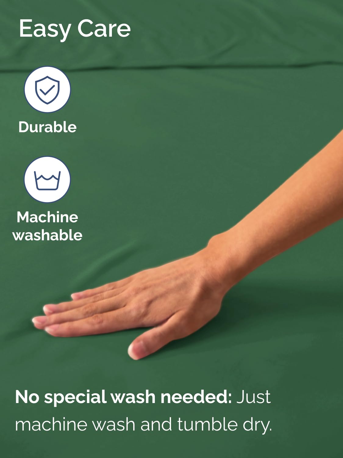 CGK Unlimited emerald green sheet resists fading for lasting color.