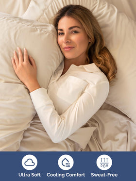 CGK Unlimited microfiber sheets delivering soft, breathable comfort without stiffness