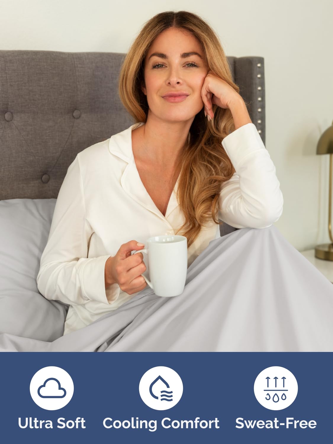 CGK Unlimited elastic-edge design keeps sheet tucked around the mattress