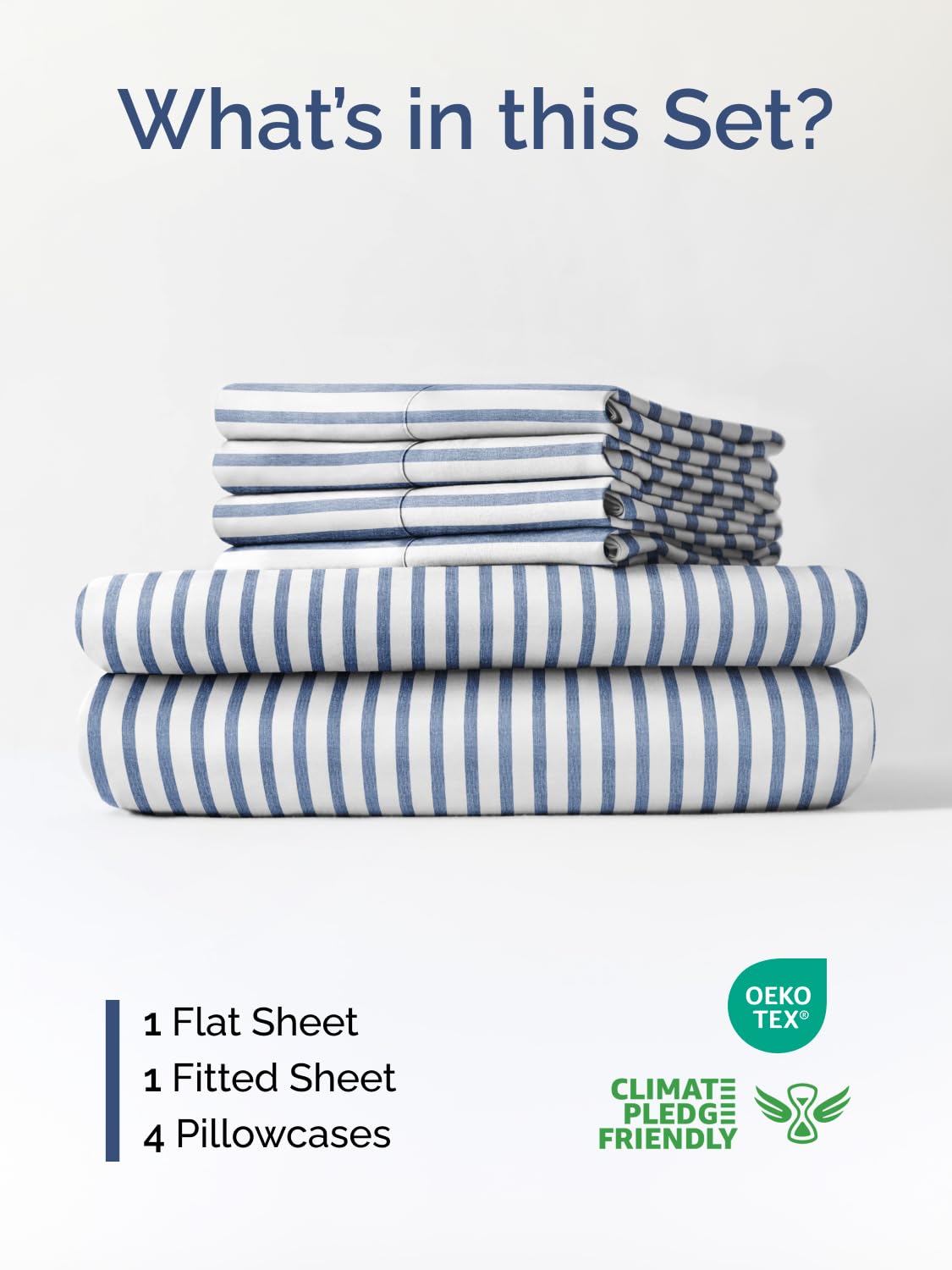 CGK Unlimited extra deep king fitted sheet stretched over a deep pocket mattress.