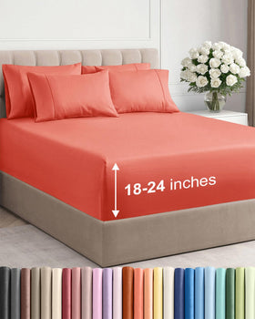 CGK Unlimited extra deep king flat sheet—breathable comfort for cooler nights.