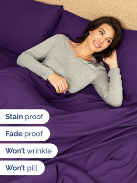 CGK Unlimited microfiber close-up shows soft, lightweight fabric for all-season comfort