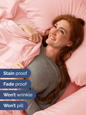 CGK Unlimited extra deep king pillowcase shows breathable microfiber for soft nights