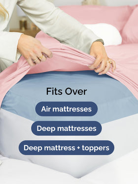 CGK Unlimited extra deep king pillowcase delivers a premium sleep surface