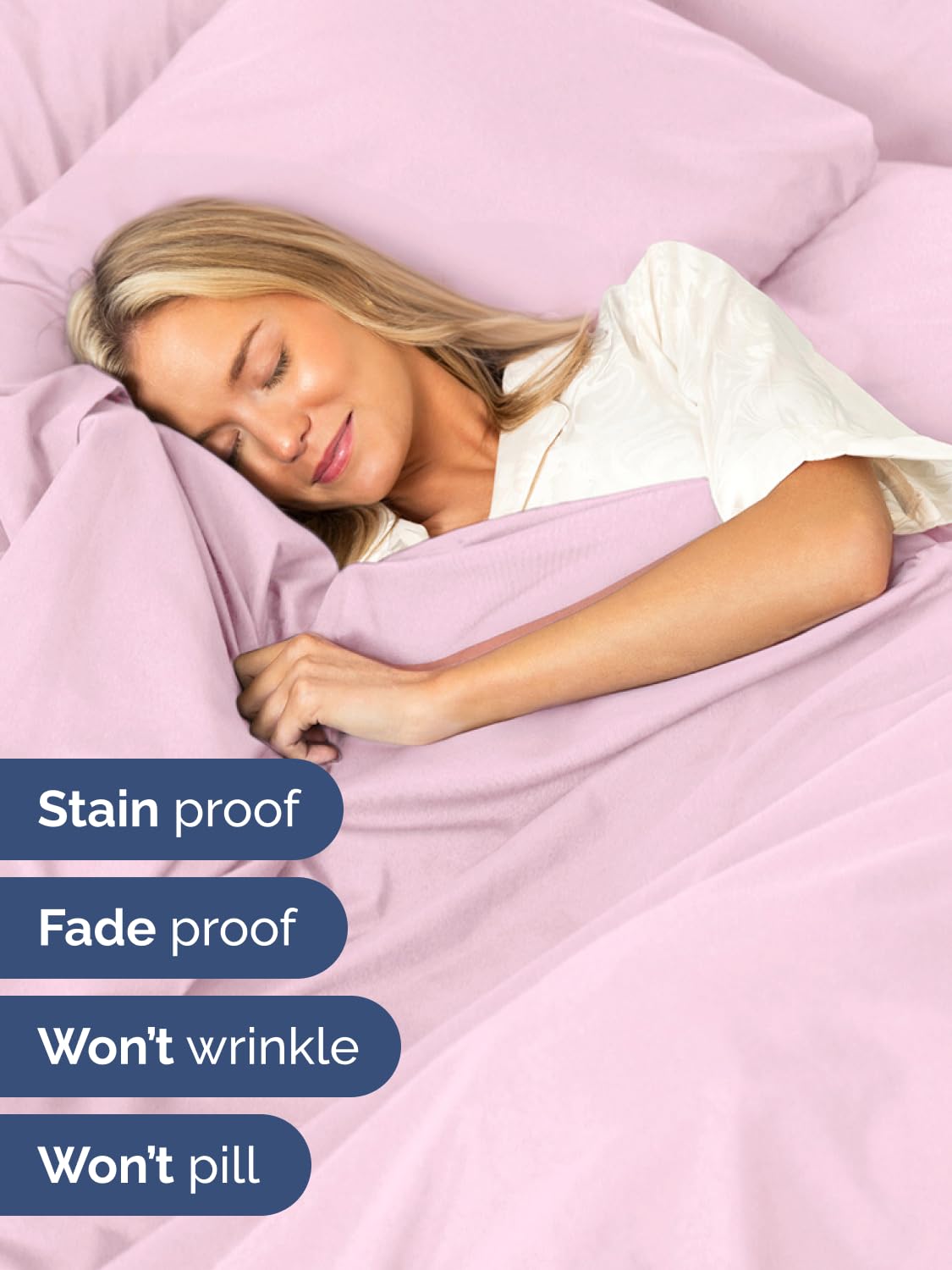CGK Unlimited Extra Deep King Sheet Set oversized pillowcases support deep sleeping comfort