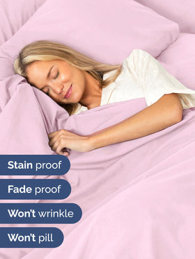 CGK Unlimited Extra Deep King Sheet Set oversized pillowcases support deep sleeping comfort