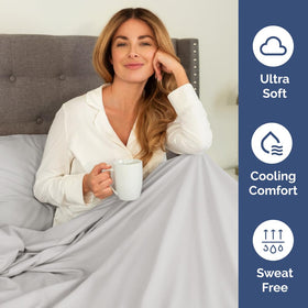 CGK Unlimited extra deep king sheet set topper-friendly fit for memory foam