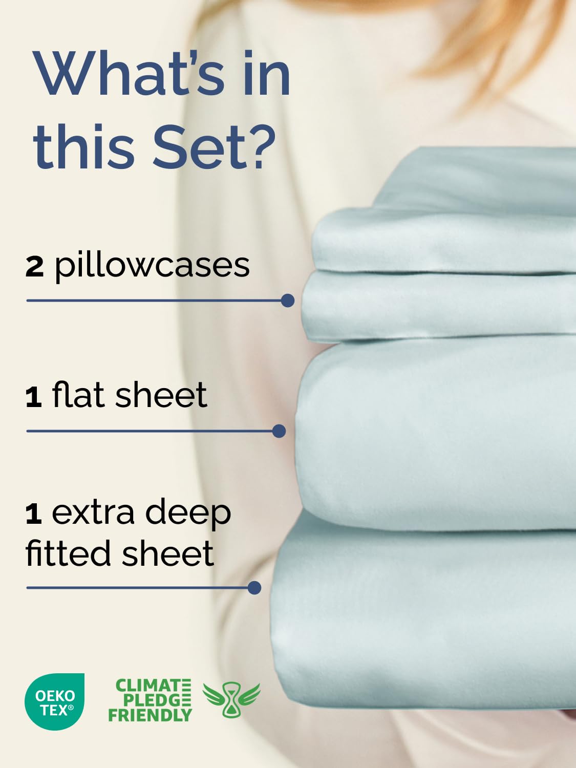 CGK Unlimited extra deep queen fitted sheet 21-pocket securely grips deep mattresses