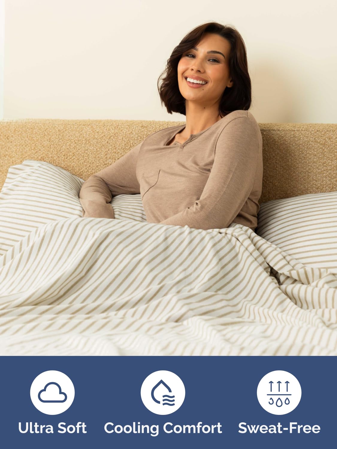 CGK Unlimited elastic-edge surrounds the mattress for a snug stay