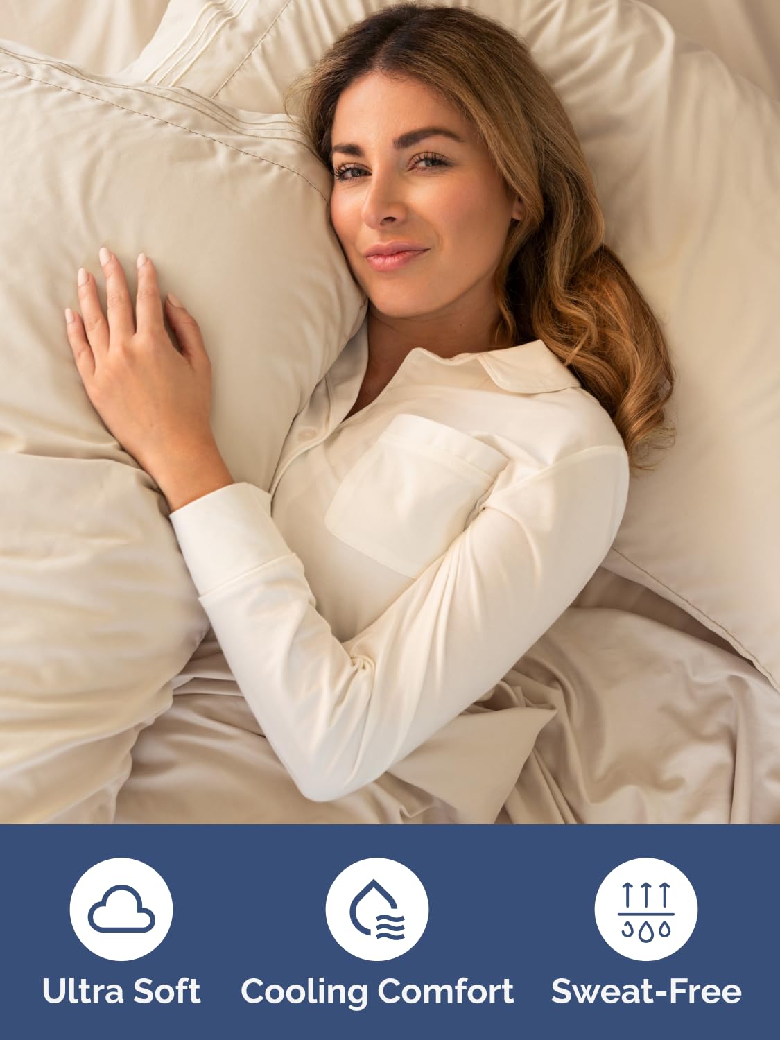 CGK Unlimited premium-softness sheet delivers long-lasting comfort as you sleep