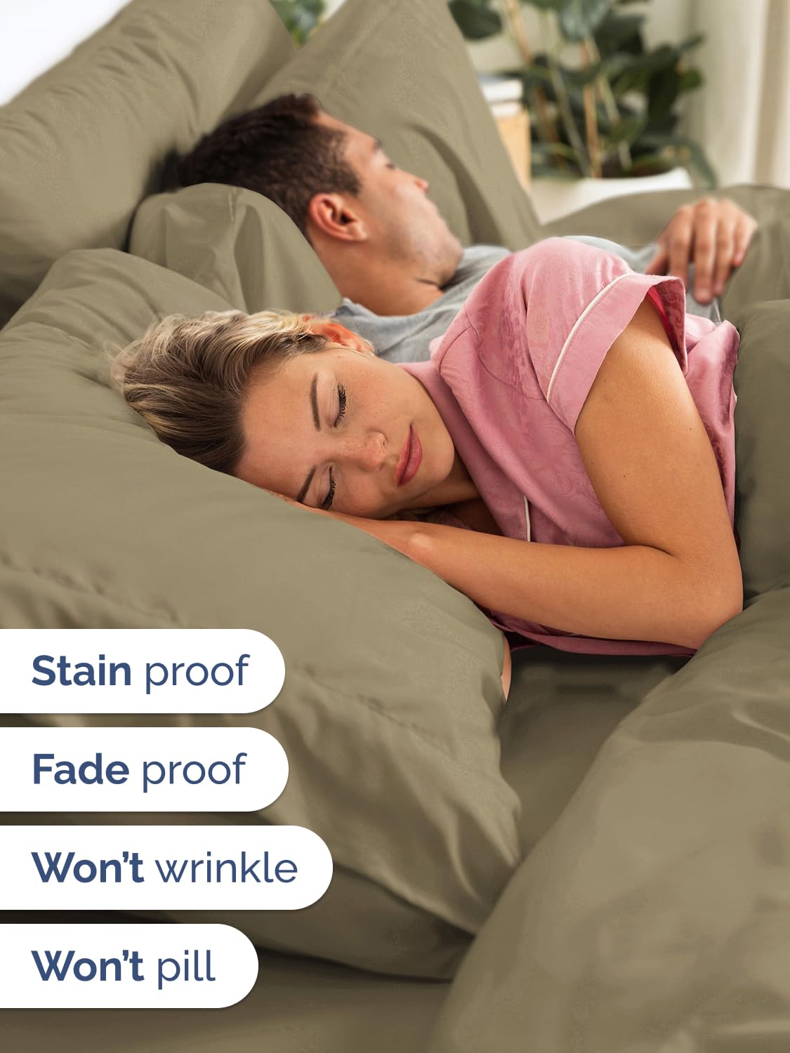 CGK Unlimited bedding demonstrates compatibility with very deep toppers on large mattresses.