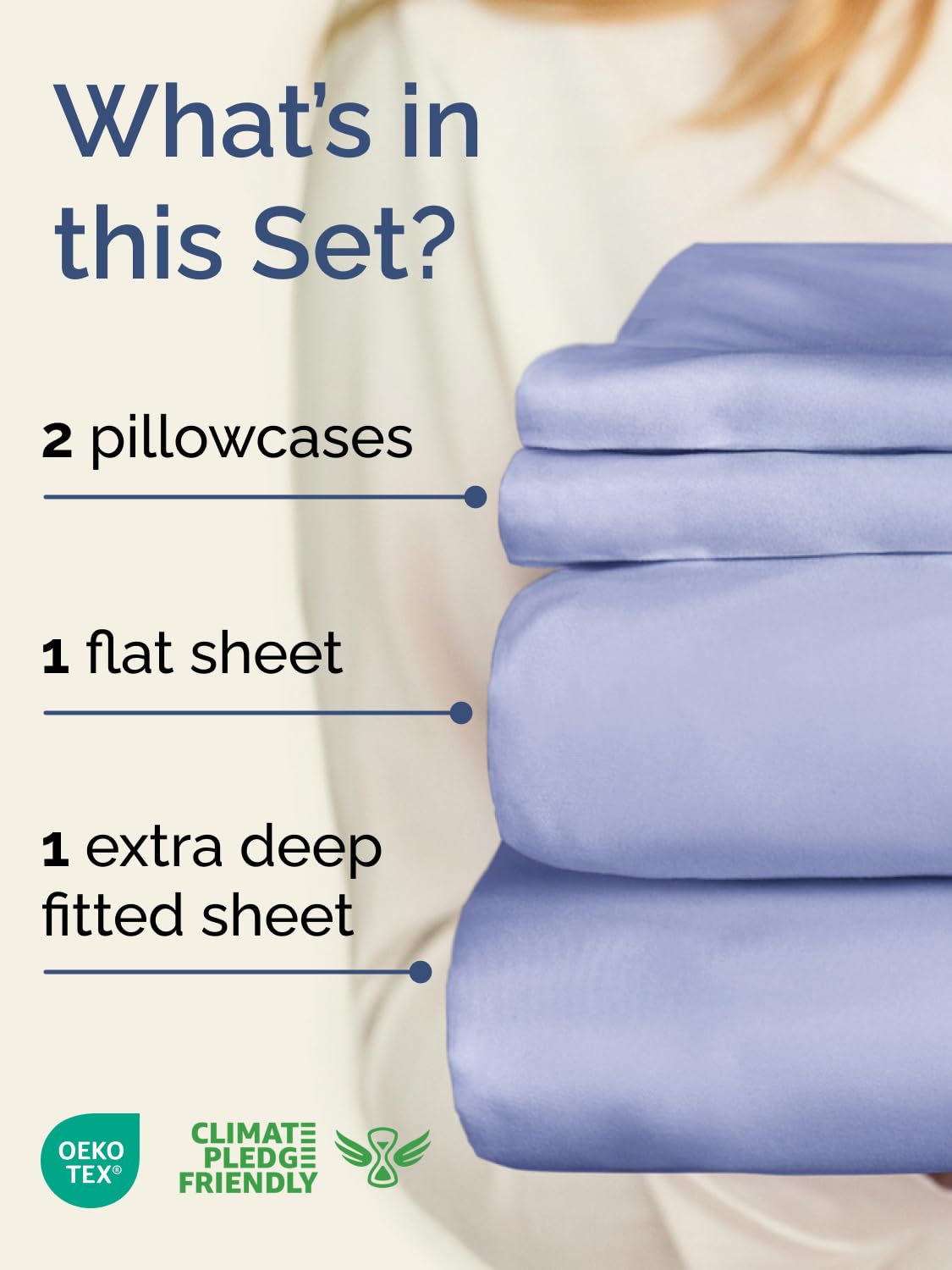 CGK Unlimited lavender top sheet detail emphasizes smooth surface and color