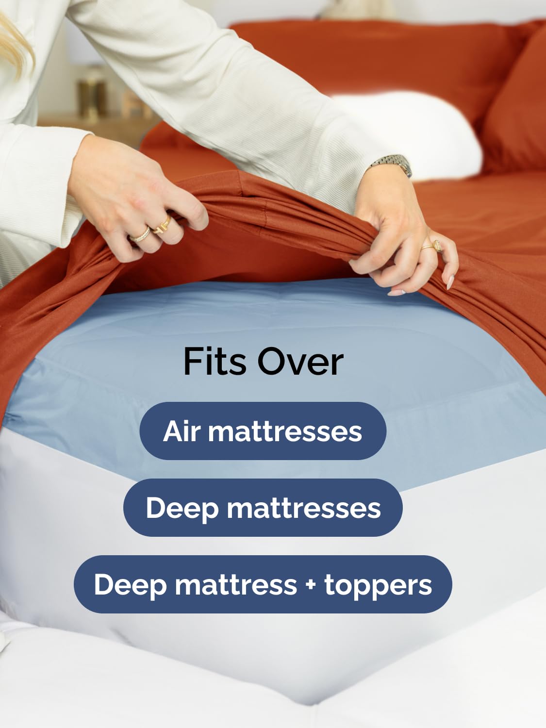 CGK Unlimited microfiber close-up shows breathable, silky feel.