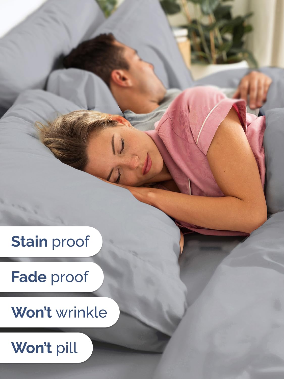 CGK Unlimited fitted edge with stretchable elastic stays in place on deep mattresses.