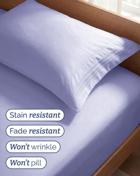 Pillowcase 20x30 adds soft finishing touch to CGK set.