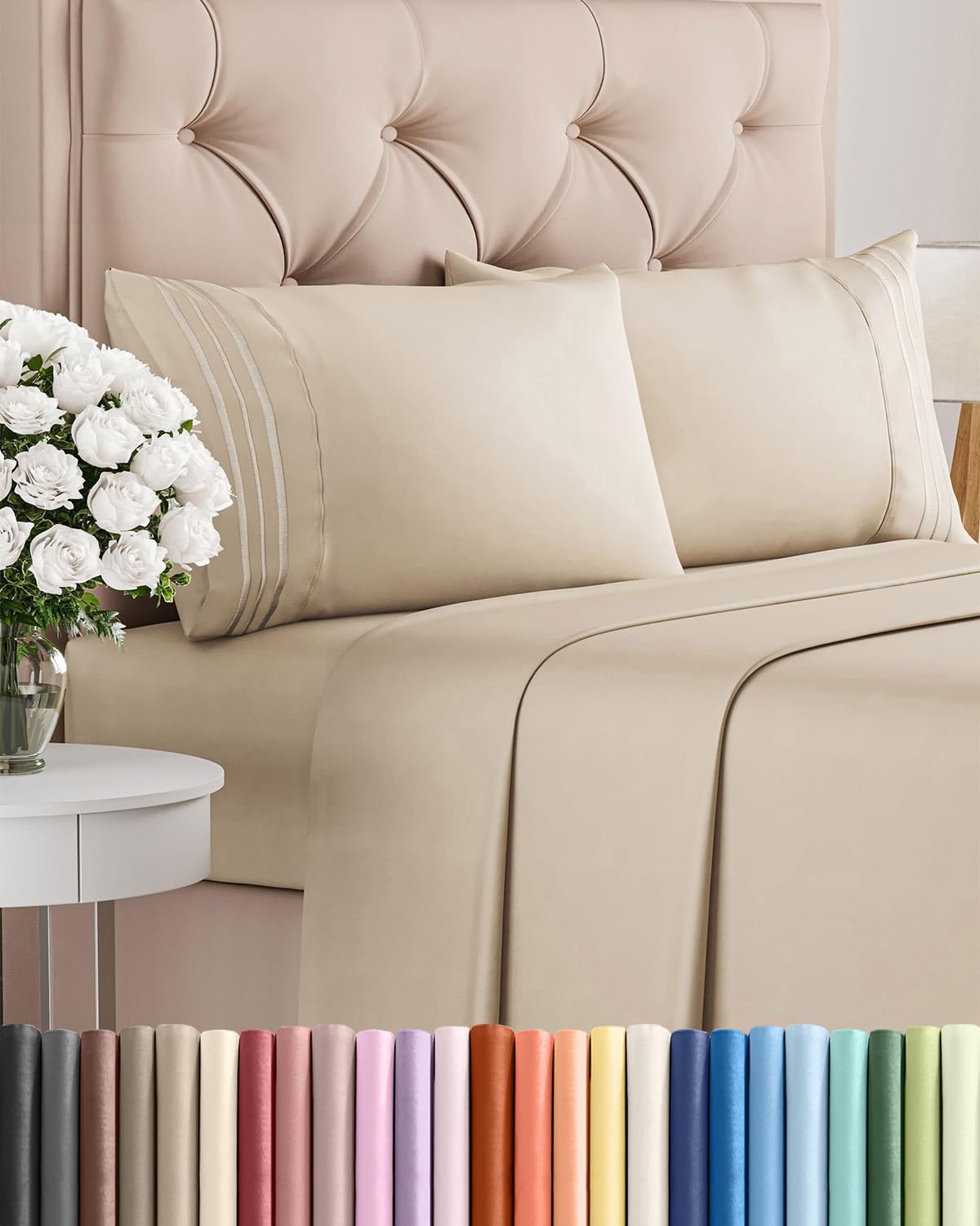 CGK Unlimited flat sheet shows breathable cooling for hot nights