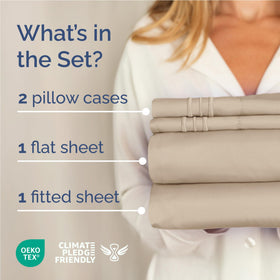 CGK Unlimited flat sheet close-up shows ultra-soft, silky microfiber texture.
