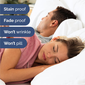 CGK Unlimited full sheet set breathable microfiber for all-season comfort.