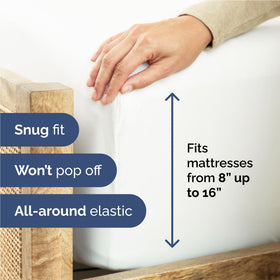 CGK Unlimited full sheet set pillowcases highlighting soft microfiber feel.