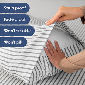 CGK Unlimited breathable-cooling fabric helps you sleep cooler through the night.