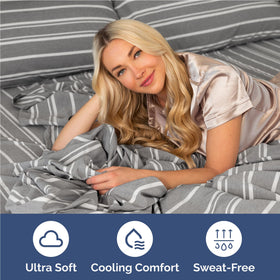 CGK Unlimited deep-pocket sheet shows universal fit for most standard beds
