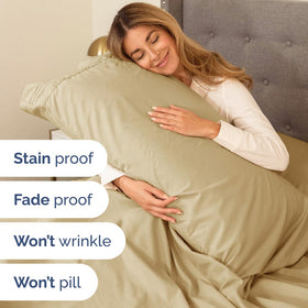 CGK Unlimited hotel luxury bed sheets add a premium look to your bedroom.