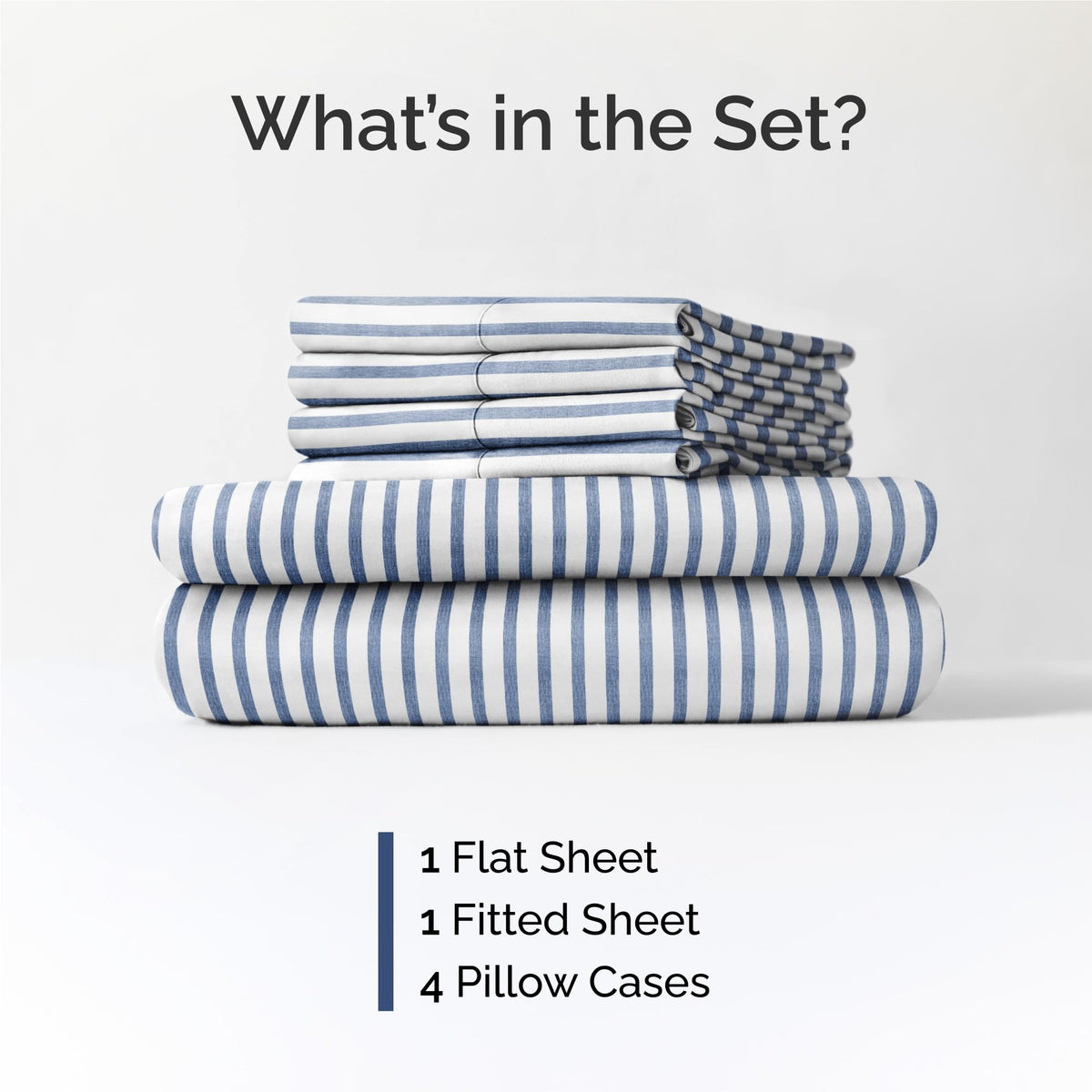 CGK Unlimited King 6-Piece Sheet Set fitted sheet deep pockets for thick mattresses.