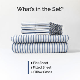 CGK Unlimited King 6-Piece Sheet Set fitted sheet deep pockets for thick mattresses.