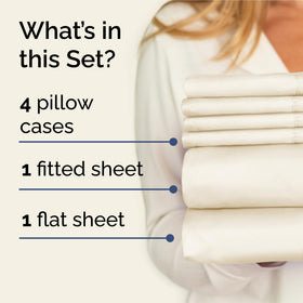 CGK Unlimited king fitted sheet with deep pockets securing mattress fit